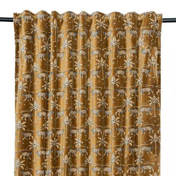Rideau Beria Velours Gold 135*300 -NEW-