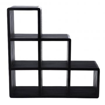 Armoire Ouverte Calopsite Teck Noir