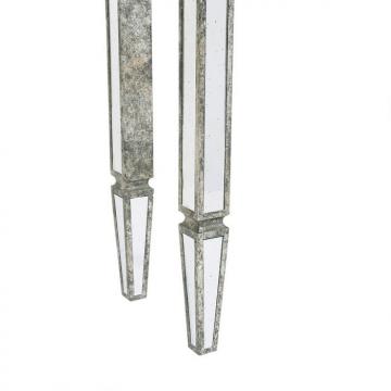 Console Bois Miroir 110cm