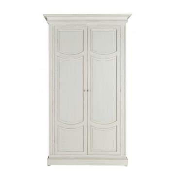 Armoire 2 Portes Pin Ecru Romeo