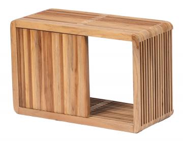 Console Murale Calopsite PM Teck Naturel