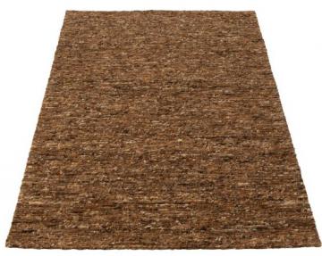 Tapis Tissé Laine Marron 160x230