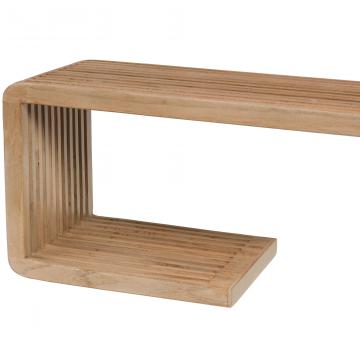 Etagère Murale Calopsite Teck Naturel 50cm