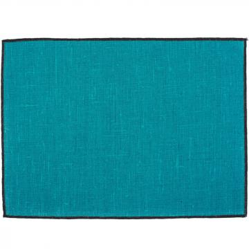 6 x Sets de Table Borgo Aqua Sea Lin Enduit