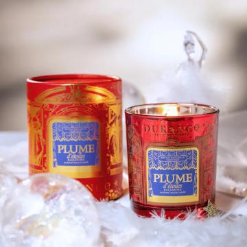 Bougie Durance Mèche Bois Plume d'étoiles 300g