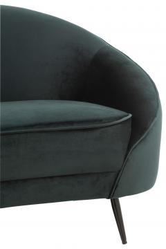 Sofa Elisabeth Velours Vert