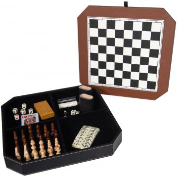 Coffret Jeux d'Echecs et Dominos