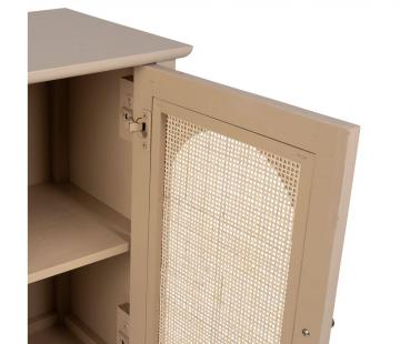 Cabinet 2 Portes Nolita Grège Naturel Jardin d'Ulysse
