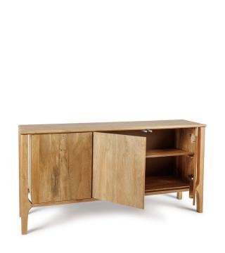 Buffet 3 Portes Itarsi Manguier Naturel Athezza