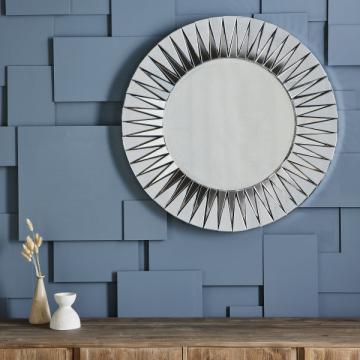 Miroir Rond Anémone