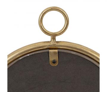 Cadre Deco Rond x3 Médaillon Doré Antique Comptoir de Famille
