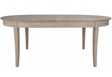 Table Ovale Haussmann Chêne Massif (4 Allonges)