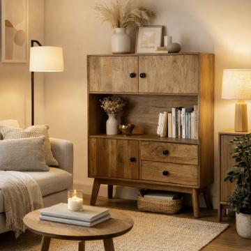 Bibliothèque Authentique Manguier Massif