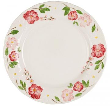 6 Assiettes Plates Blandine Rose Comptoir de Famille
