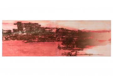 Toile Panoramique Mia Terracotta 50x150