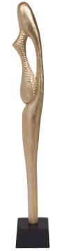 Déco Sculpture Aluminium Gold H120cm