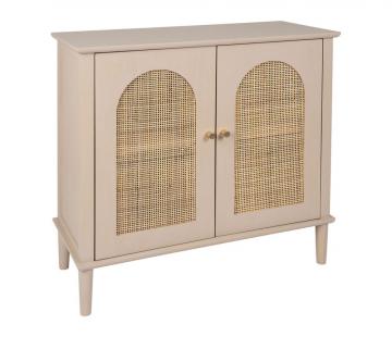 Cabinet 2 Portes Nolita Grège Naturel Jardin d'Ulysse