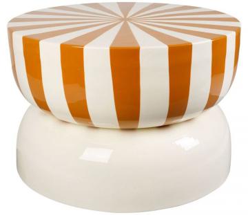 Table Basse Arty Fun Moderne Moutarde ø59cm