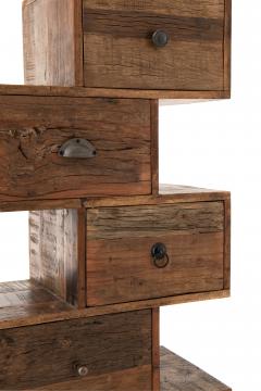 Chiffonnier Toro 6 Tiroirs Bois Recyclé