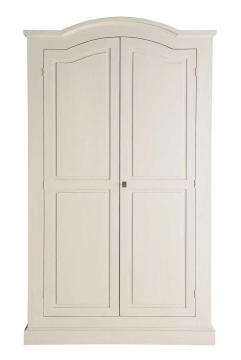 Armoire 2 Portes Large Ecru Basic (démontable)