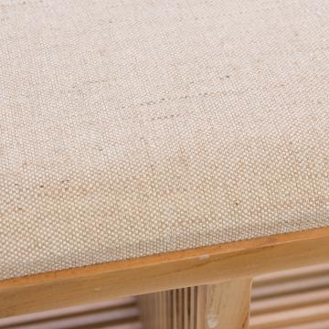 Banc Calopsite Teck Naturel Recyclé
