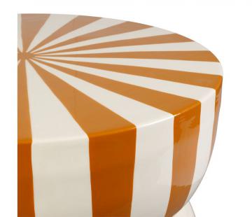 Table Basse Arty Fun Moderne Moutarde ø59cm