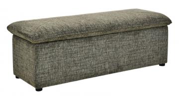 Banc Coffre Bout de Lit Doug Vert