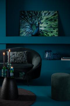 Décoration Murale Peacock Verre Trempé
