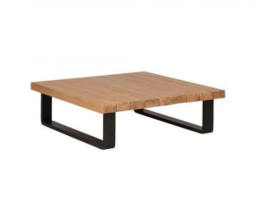 Salon de Jardin Angle 5P Feros Acacia Beige