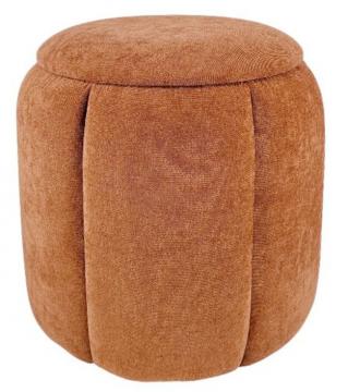 Pouf Coffre Olivia Rouille