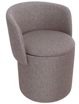Fauteuil Tabouret Coffre Eclipse Café Dossier Amovible