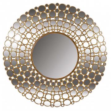 Miroir Rond à Facettes