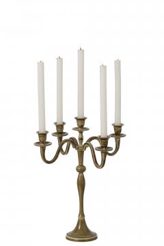 Chandelier Vert Olive 5 Branches
