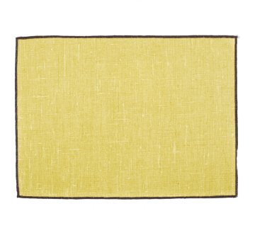 6 x Sets de Table Borgo Paille Lin Enduit