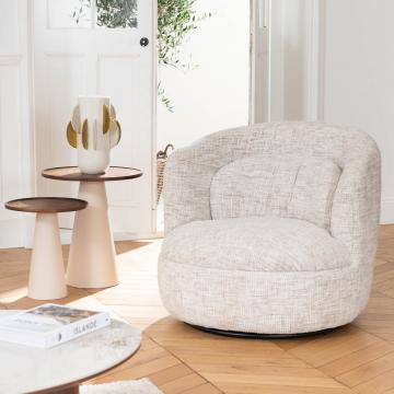 S/3 Bouts de Canapé Bois Métal