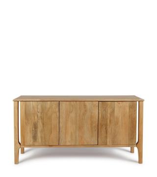 Buffet 3 Portes Itarsi Manguier Naturel Athezza