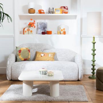 Table Basse Irving Ecru Glossy