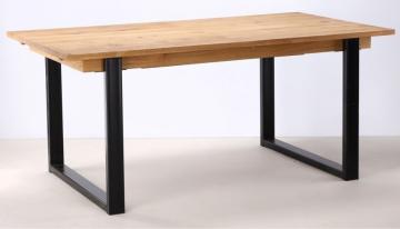 Table Extensible Sierra Chêne Métal 160cm