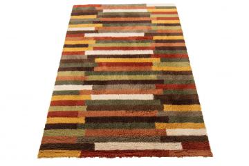 Tapis Géométrique Multi Laine
