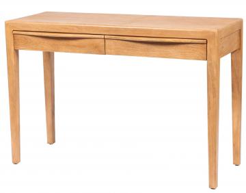 Console 2 Tiroirs Chêne Clair