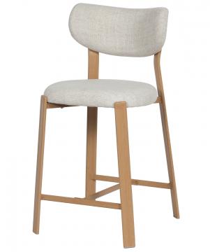 Tabouret de Bar Gleen Sable Finition Chêne