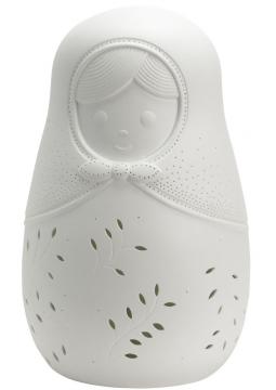 Lampe Babouchka Porcelaine 46cm