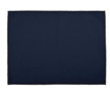 6 x Sets de Table Borgo Encre Lin Enduit