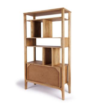 Bibliothèque Itarsi Manguier Naturel Athezza