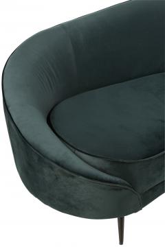 Sofa Elisabeth Velours Vert