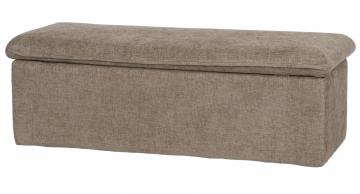 Banc Coffre Bout de Lit Doug Taupe