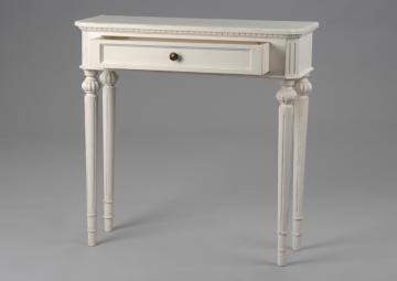 Console 1 Tiroir Léonie Blanc PM