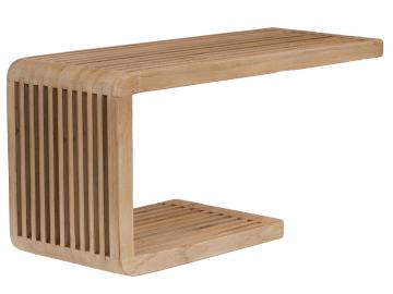 Etagère Murale Calopsite Teck Naturel 50cm