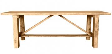 Banc Campagne Naturel Blanchi Comptoir de Famille