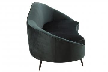 Sofa Elisabeth Velours Vert